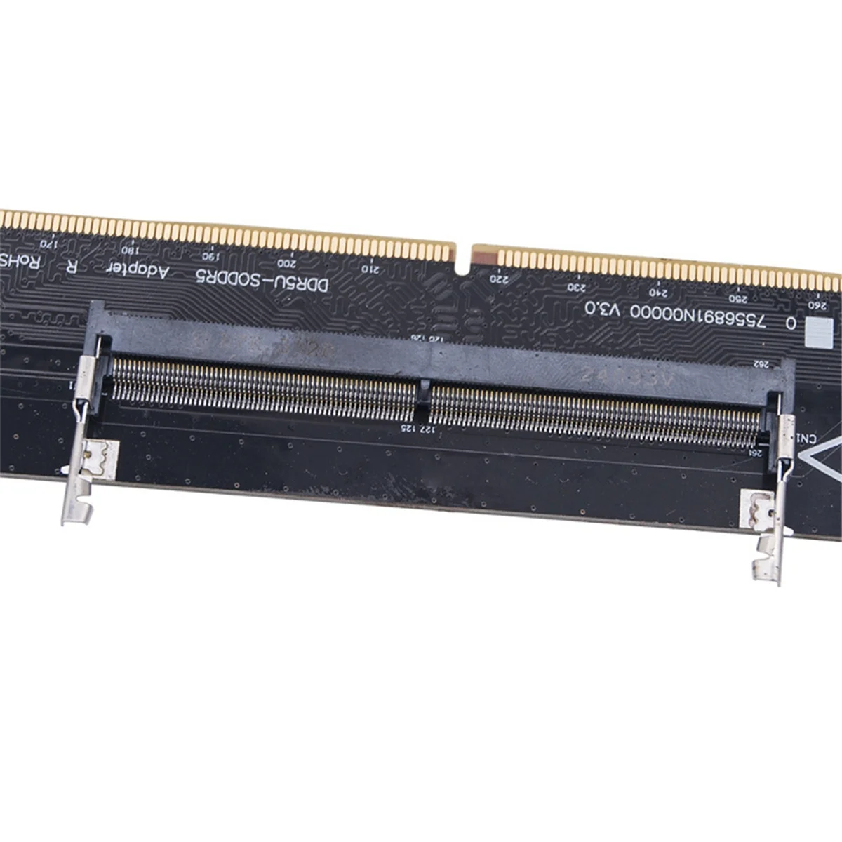 AC37-DDR5 Adapter Card Laptop to Desktop Memory Adapter Card 1.1V U-DIMM Adapter Card with Overcurrent Protection Design A
