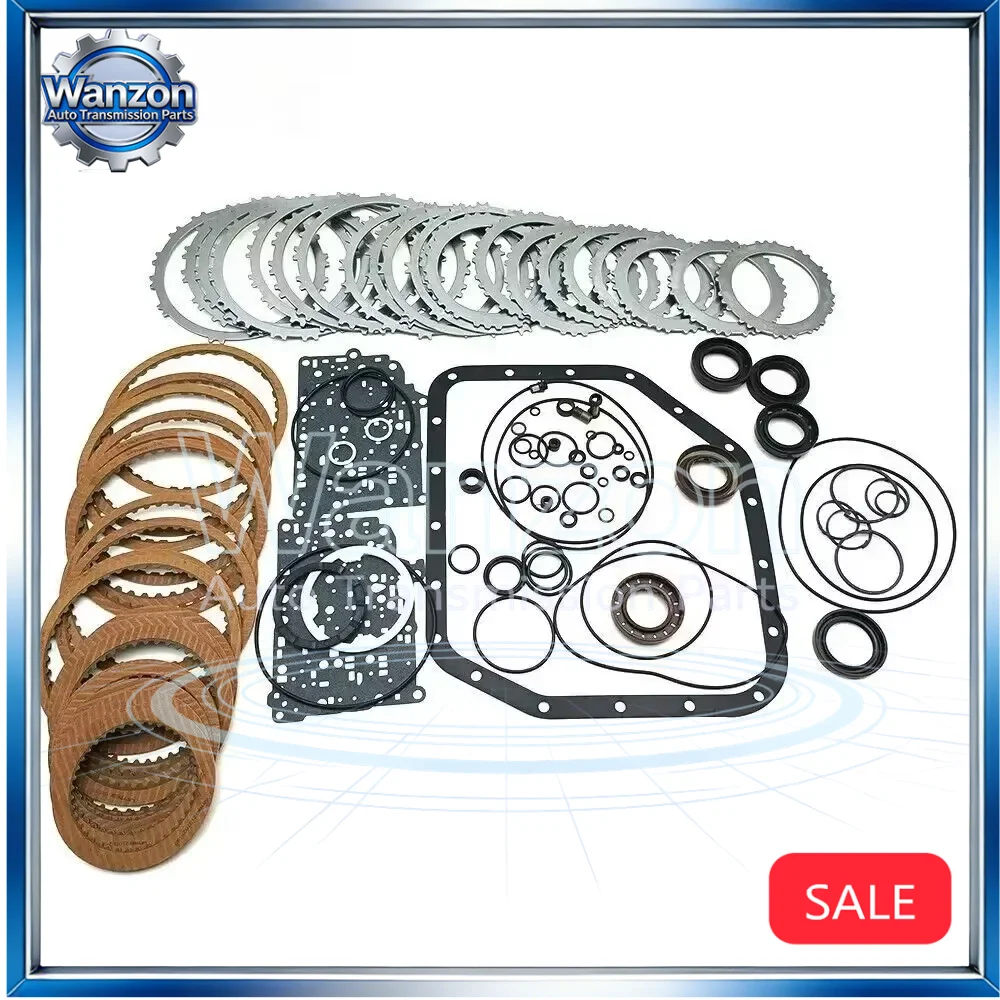

U340E U341E Auto Transmission Master Rebuild Kit Overhaul Friction Steel Plate For TOYOTA COROLLA Gearbox Disc Seal Repair Kit