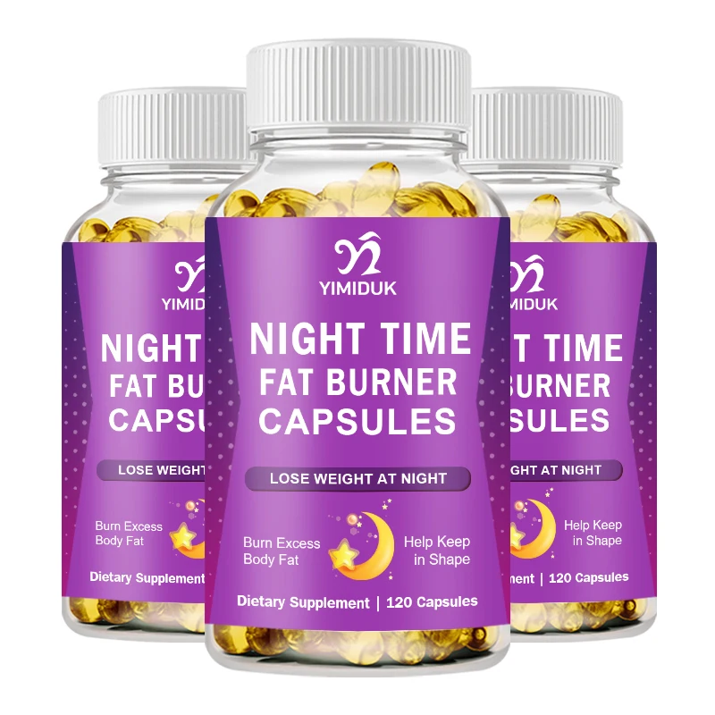 

Nighttime Fat Burning Capsules Melatonin Supplement Improves Deep Sleep Powerful Tummy Control for Men and Women