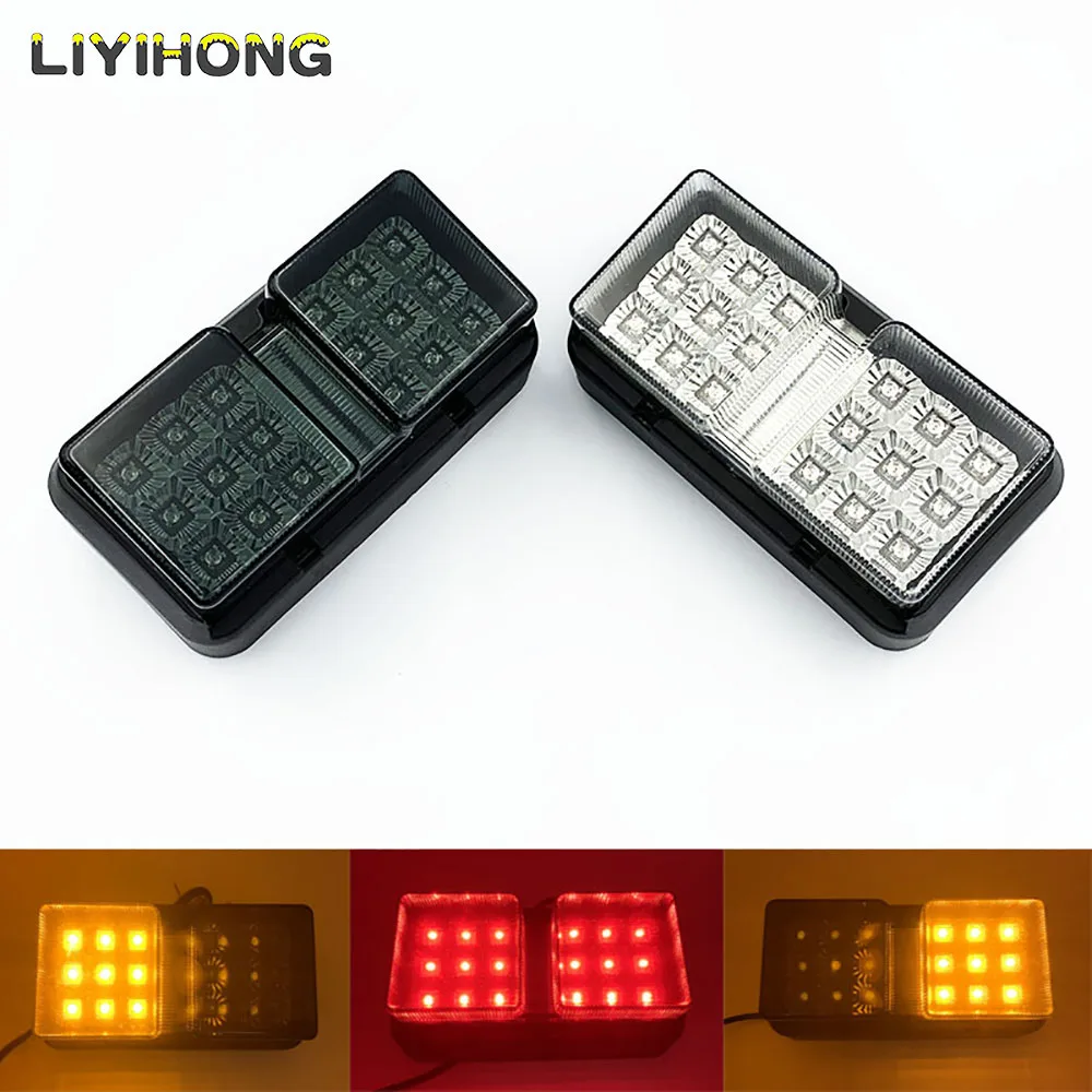 

Motorcycle Integrated LED Tail Light Turn Signals For Honda RC51 1999-2006 RVT1000R VTR1000 SP1 Rear Stop Light Accessories