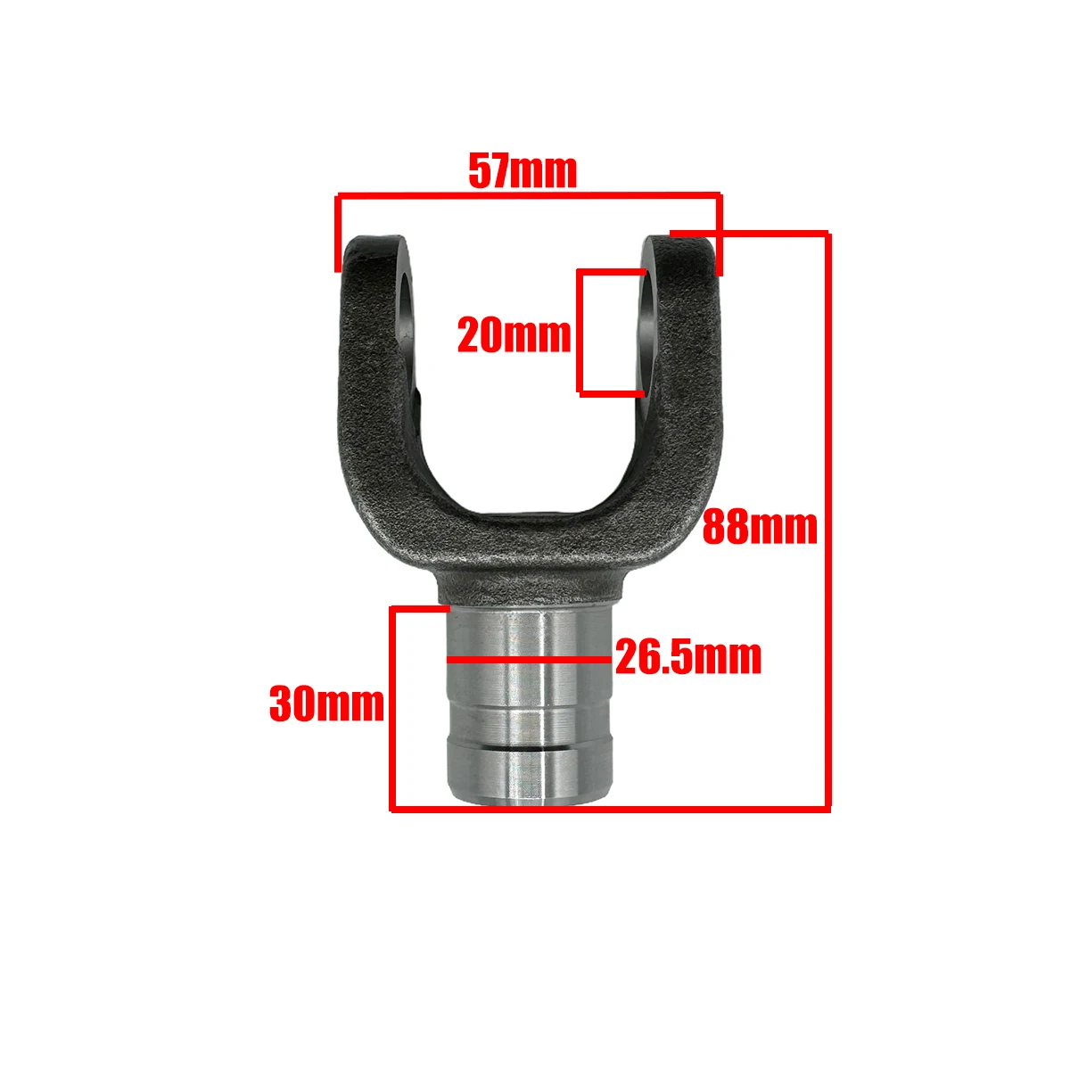 Rear Propeller Drive Shaft Cross Joint Yoke for Yamaha Grizzly Kodiak 350 450 1D9-46108-01-00 1D9-46108-00-00