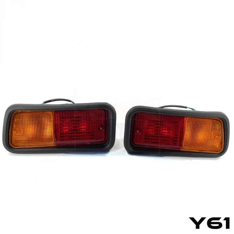 hot sell rear bumper lights with covers for Patrol for Y61 SUV