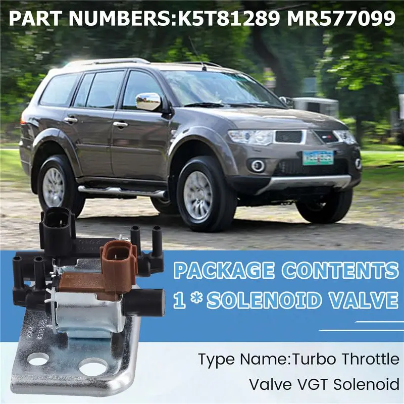Eco-Friendly MR577099 Turbo Throttle Valve Replacement For Montero Pajero Shogun L200 4D56 Engine Emission Control K5 view 3