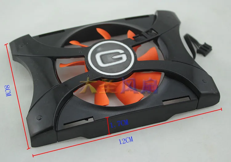 Original Gainward PLA07015S12HH-1 GA72S2U graphics card cooling fan