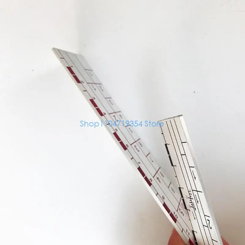 0XLD Mixing Tool Standard Car Paint Ruler Suitable for Cars Paint Ruler Paint Tool