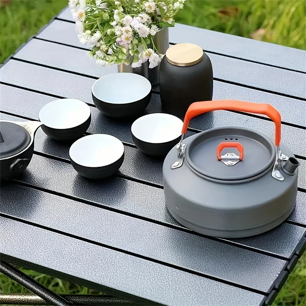 Bench Side Table, Small Folding Camping Table with Storage Bag, Portable Collapsible Aluminum Picnic Tent Side Table for Outdoor