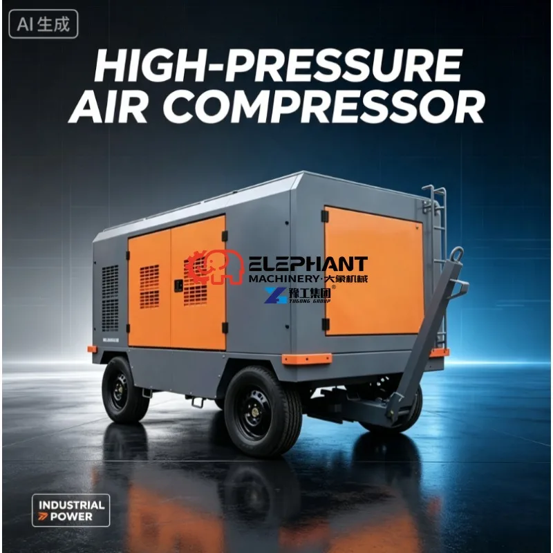 Hot Sale Thickened Shell Petrol Air Compressor for Factory Workshop Solid Quality for Assembly Pneumatic Appliances