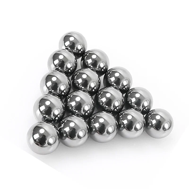 Dia 0.5mm~50mm 304/316/440C Stainless Steel Smooth Solid Ball High Precision Bearings Roller Beads Ball Slingshot Ammo Marbles
