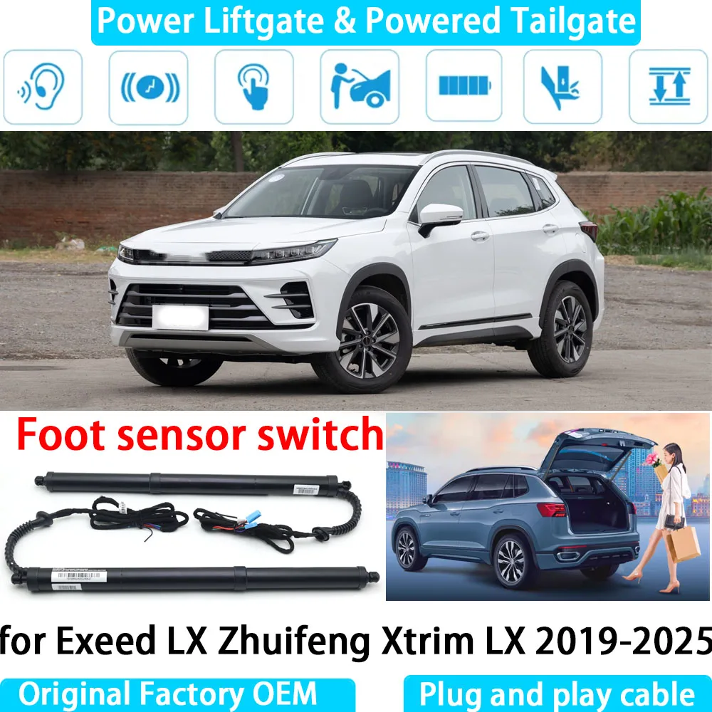 

for Exeed LX Zhuifeng Xtrim LX 2019-2025 Automatic Electric Power Liftgate Powered Tailgate Strut Tail Gate Lift System