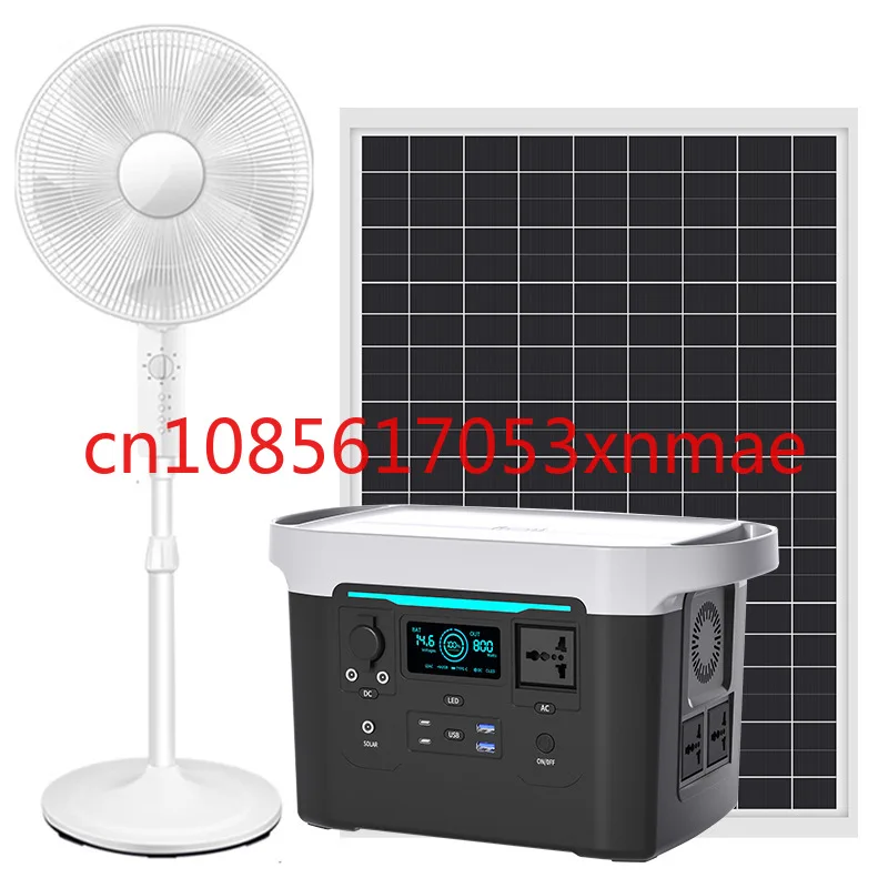 1000w New Outdoor Charging Solar Generator Portable Power St