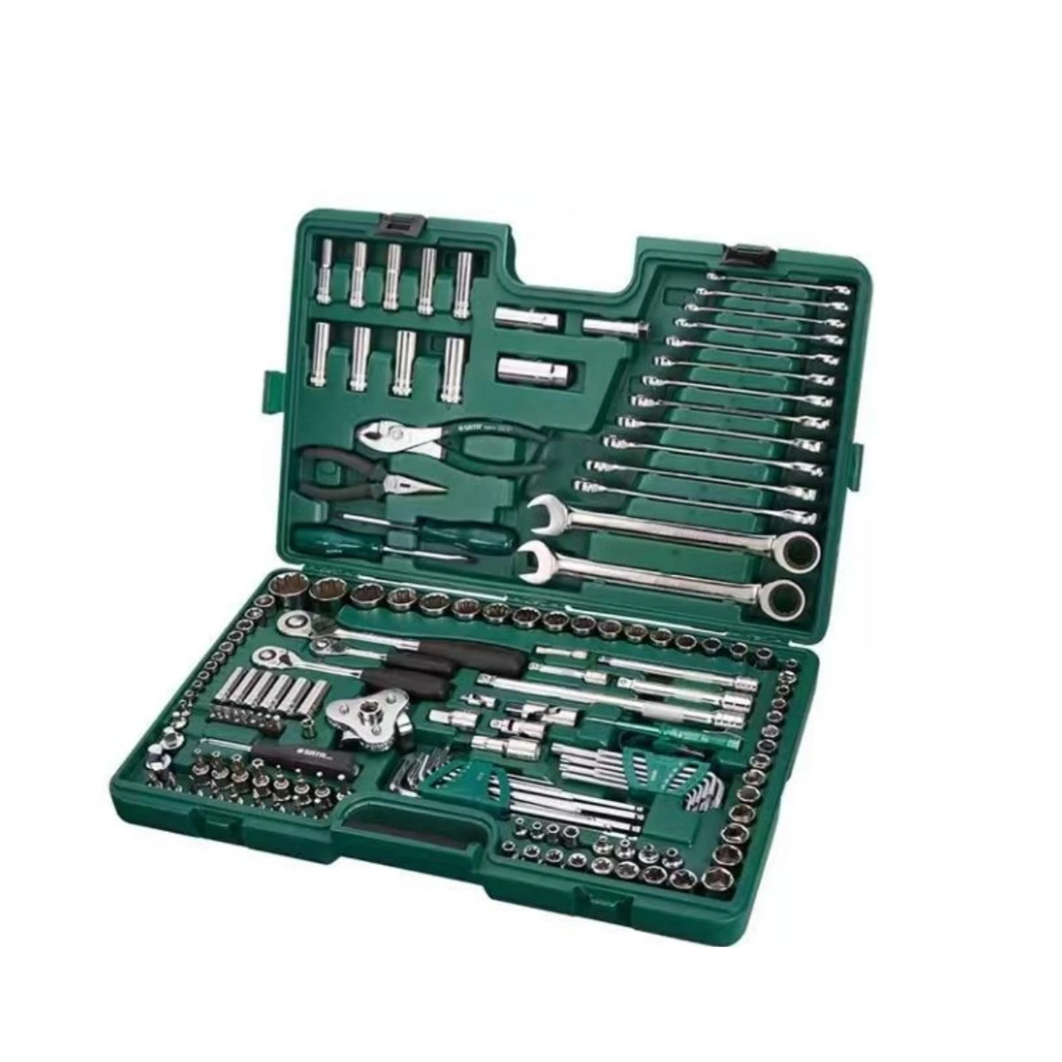 Mechanical Maintenance Tools Set 160pcs/ Set Socket Wrench Connector Needle Nose Pliers Vehicle Repair Tools
