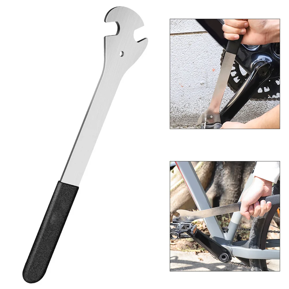 Mountain Road Bicycle Extended Pedal Wrench 15MM Professional Repair Tool Bike Fashionable And Long Service Life Easy Install