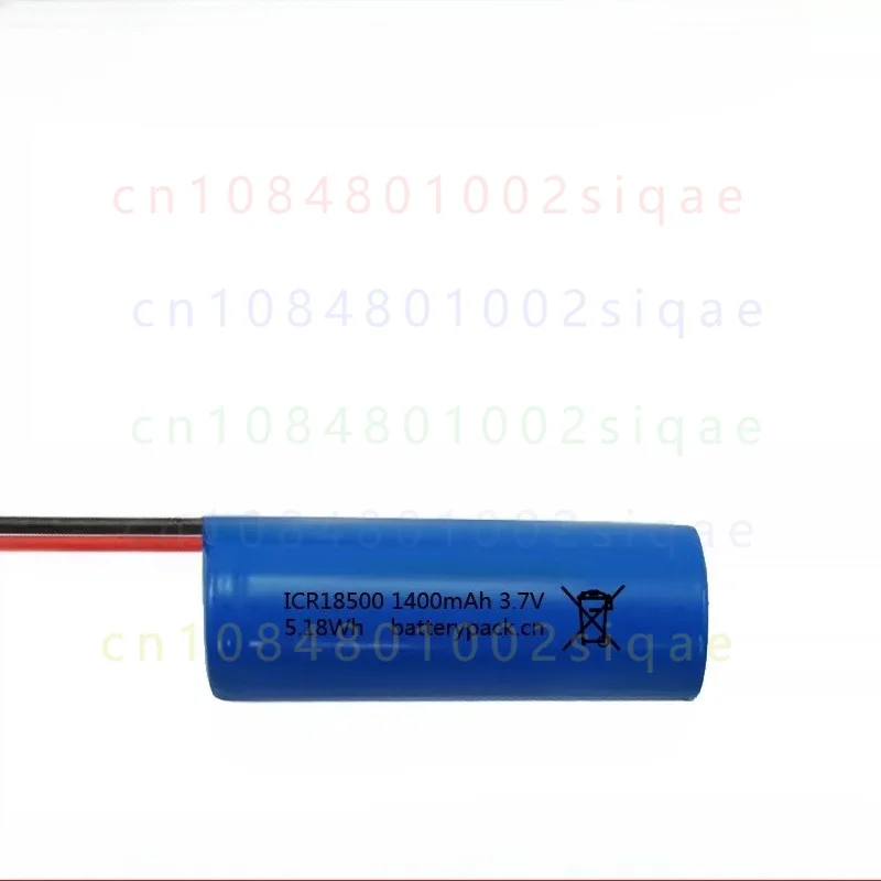 1PCS FOR ICR18500 3.7V 1400mAh 5.18Wh Lithium Battery Replacement for Prooral Water Flosser
