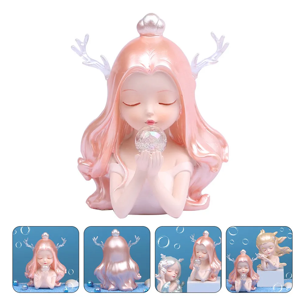 Premium Resin Craft Desktop Ornament with Vivid Ocean Theme Indoor Decorative Piece for Imagination Development