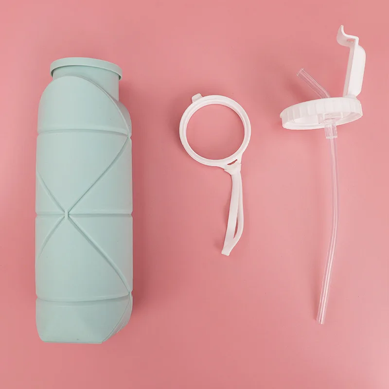 

LH Silicone Folding Drinking Cup, Outdoor Sports Water Bottle, Portable Cycling Travel Telescopic Water Bottle