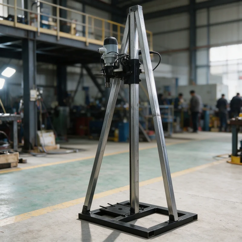 Customized Portable Vertical Stand Handheld High Torque 60M Farm Irrigation Livestock Supply Water Well Drilling Rig