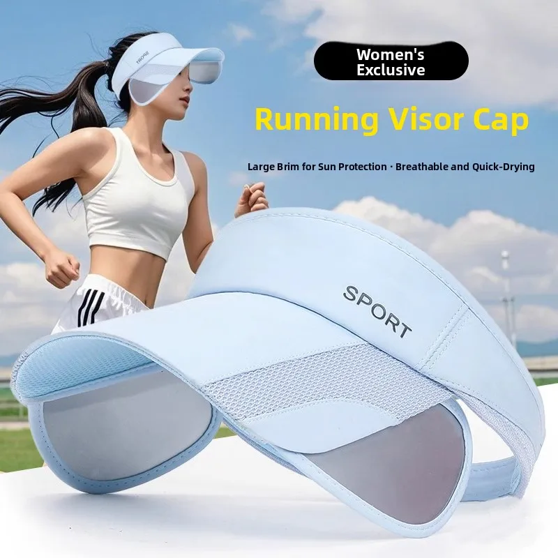 Women's Running Special Cap Summer Marathon Sportswear Quick Dry Professional Equipment Mountain Climbing Empty Top Hat