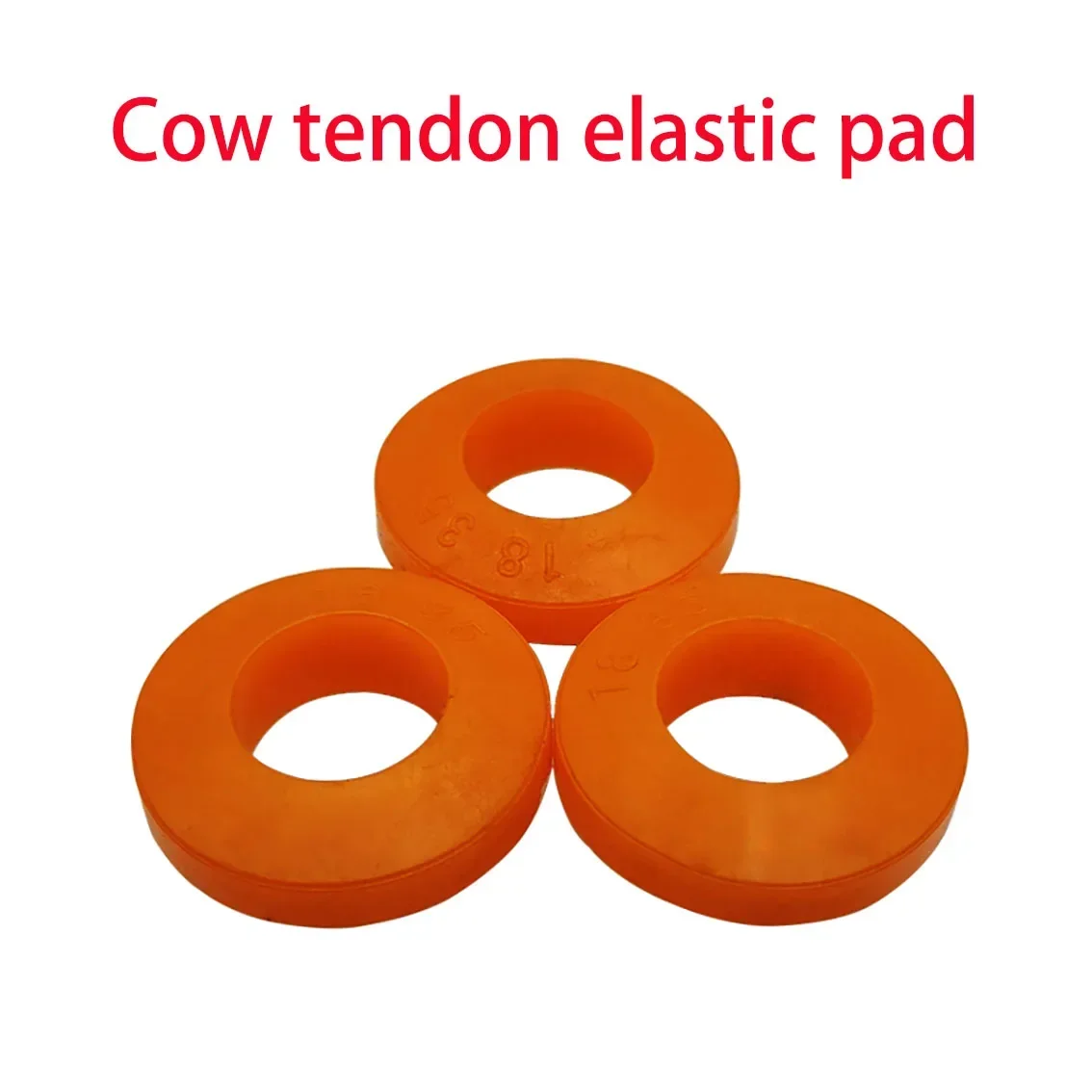 5-20Pcs Elastic Shock Absorbing Buffer Washer Polyurethane Cowhide Sealing Ring OD 10-45mm ID 20-86mm Machinery Buffer Gasket