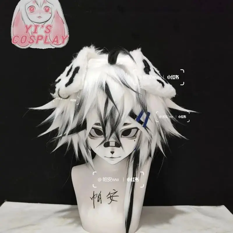 

Yis cosplay Custom Furry head Kigurumi Head Cosplay Kemono Fursuit Handmade Headsets Beast Customized Fursuit Kemono Head