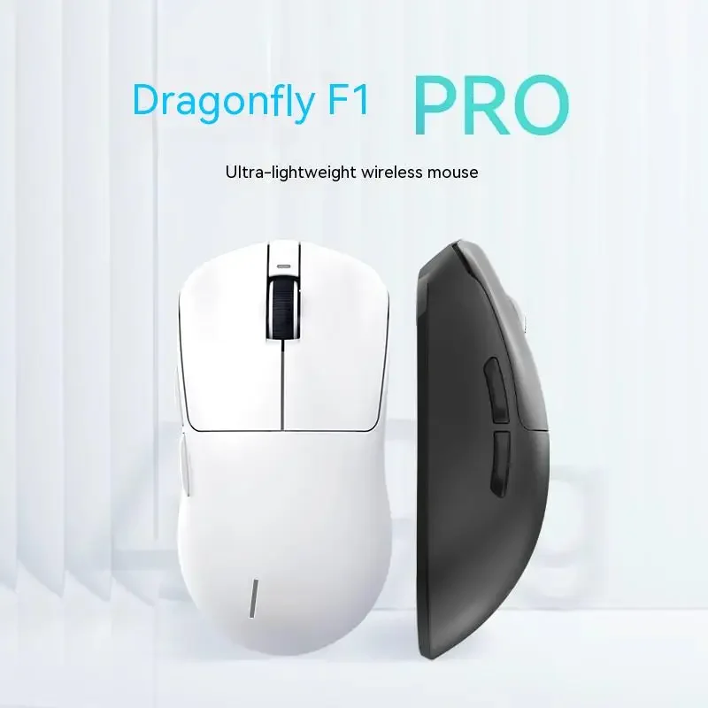 Imagem -02 - Vgn Dragonfly F1moba Pro Max Mouse Jogo Receptor 4k sem Fio 2.4g Modo Dual com Fio Alto Desempenho Luz Mecânica Presente