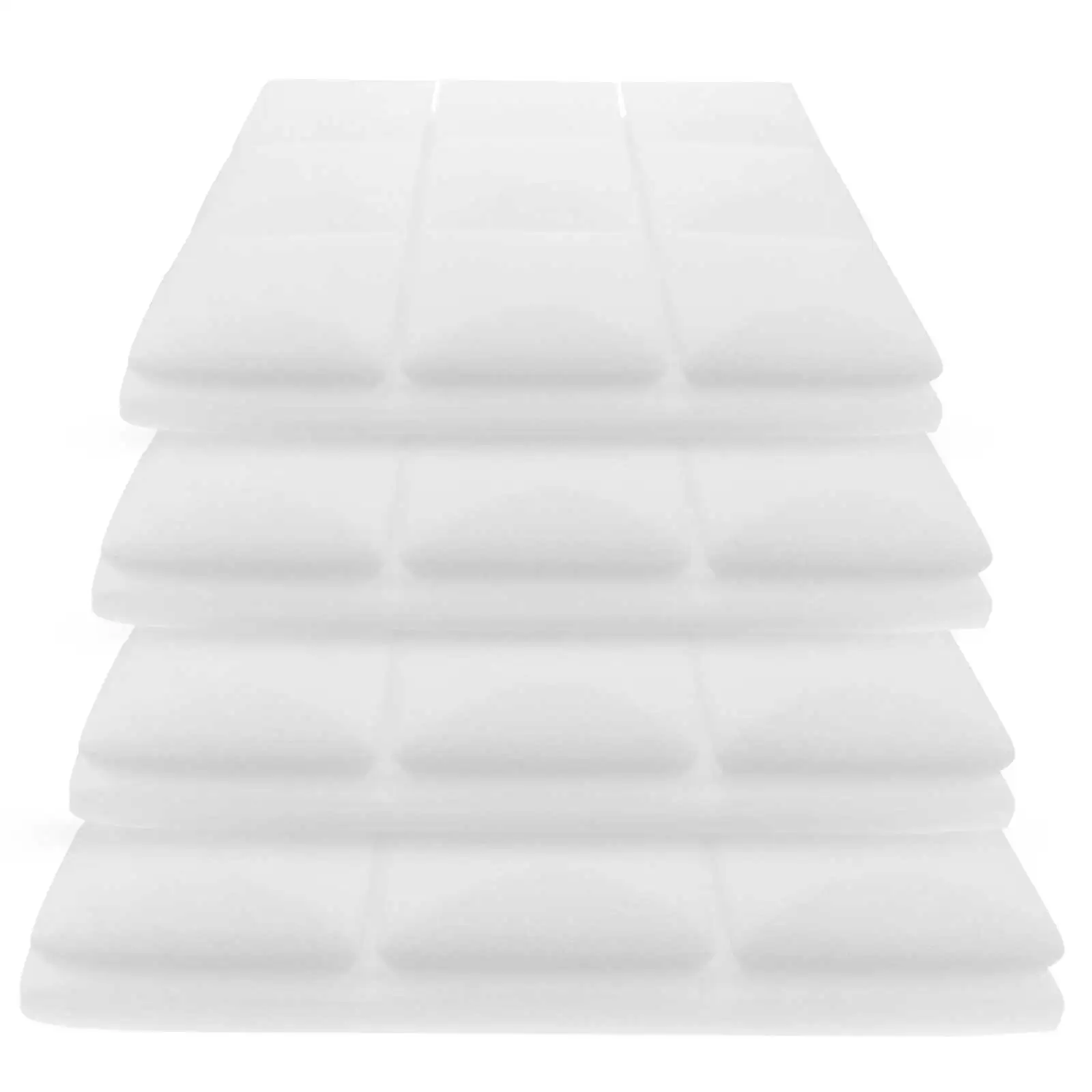 

4Pcs Sound Insulation Panel Acoustic Foam for Wall Noise Reduction Studio Drum Room Piano Room Interior Soundproofing Panel