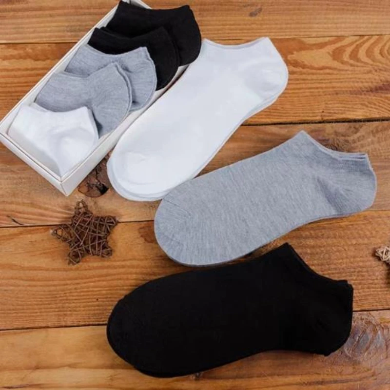 15 Paar Unisex-Freizeitsocken in einfarbiger Ausführung, dünn, atmungsaktiv, bequem, geruchshemmend, schweißabsorbierend, Knöchelsocken für Männer und Frauen