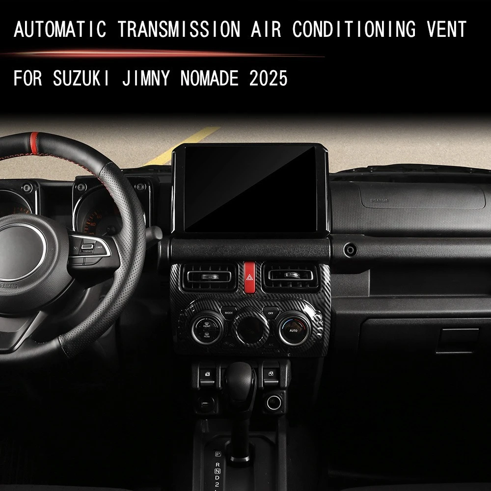

ABS Car Air Conditioning Vent Frame Trim Cover Automatic For Suzuki Jimny Nomade 2025 2026 Interior Accessories