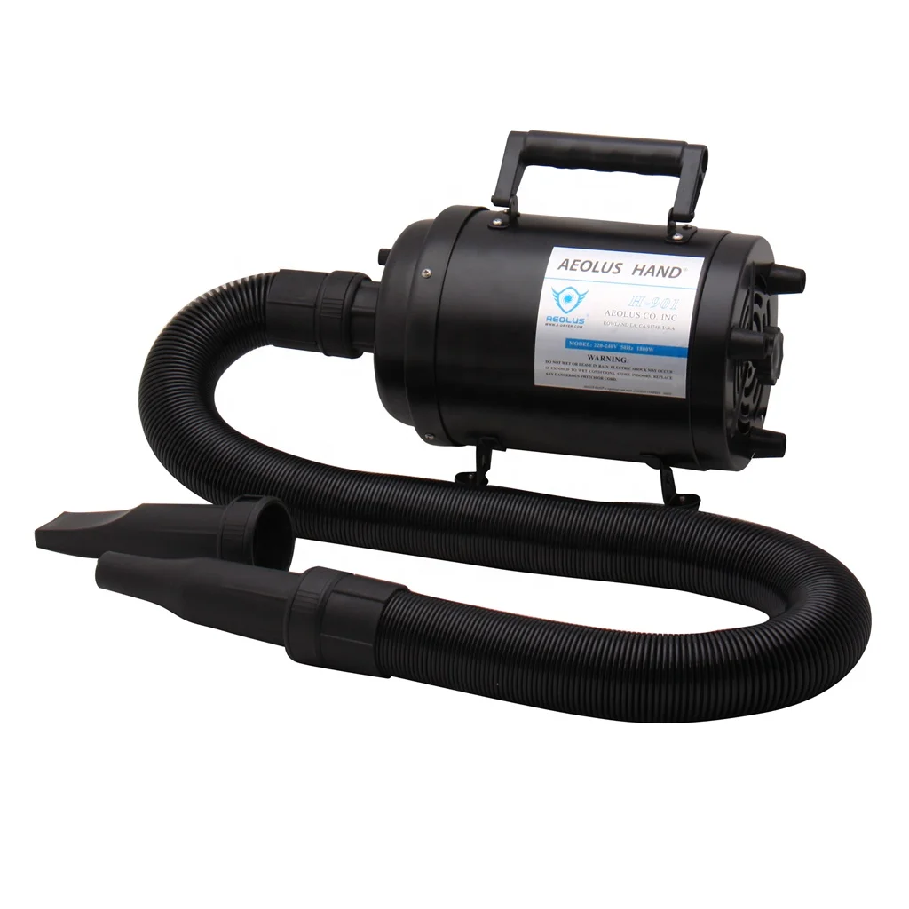 

Dogs Dryer Grooming Blower Adjustable Hot air Wind Speed 1800W Dog Dryer Low Noise Pet Hair Blowing Portable Factory Pets Dryer