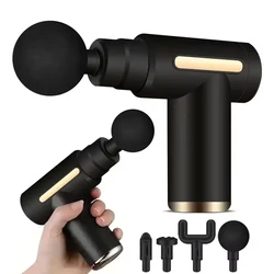 Portable Fascia Gun Tap Massager Body Back and Neck Leg 6 Speed USB Charging Handheld Tap Massager