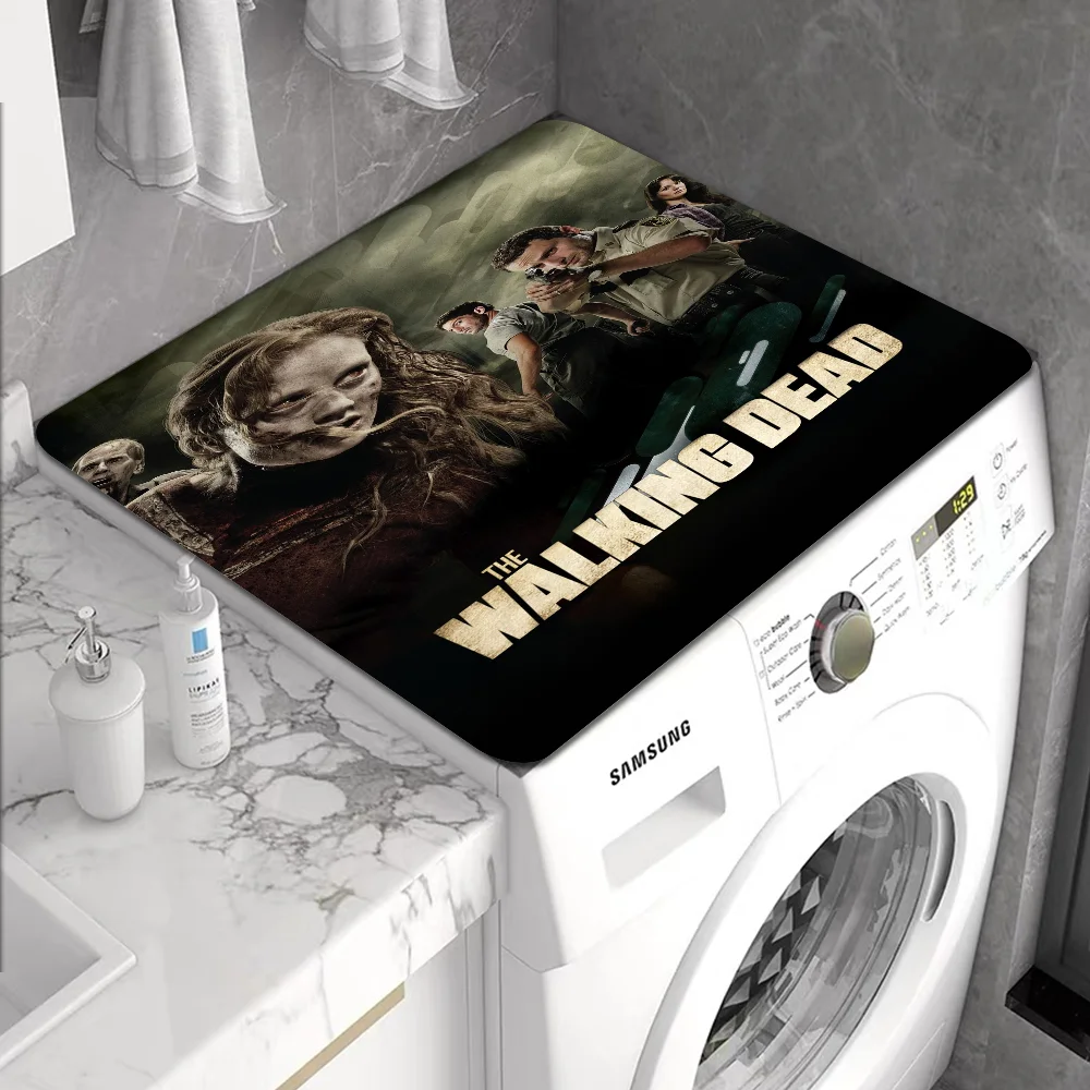 Wall Decor The Walking Dead Absorbent Drain Mat Countertop Dry Mats Printed Coffee Machine Draining Pad Kitchen Table Placemats