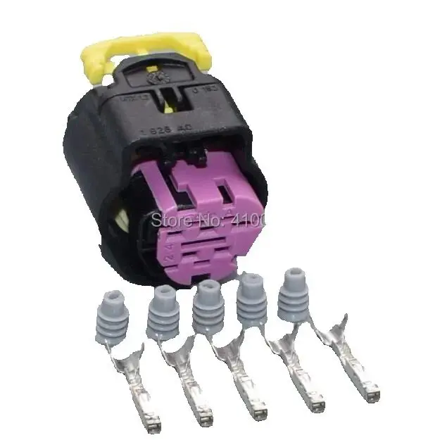 worldgolden 2/5/30/100sets 5pin auto wiring harness plug 1 928 405 138 plastic waterproof female cable connector 1928405138