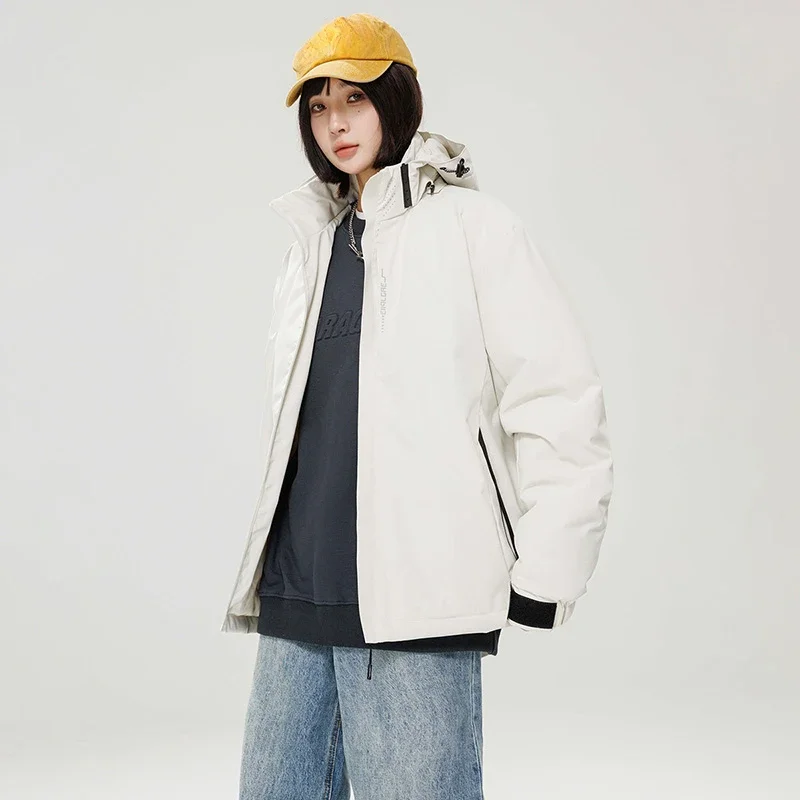 الرجال مقاوم للماء يندبروف معطف للرياضة النساء الشتاء في الهواء الطلق رشاقته الرياضة سترة واقية موضة عادية مقنع التخييم سترات دافئة