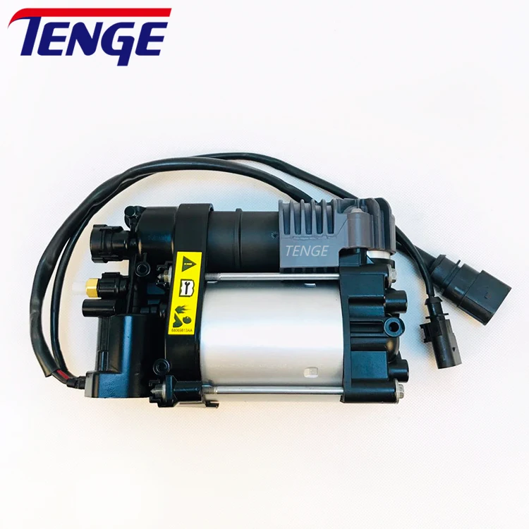 7P0616006E Air Suspension Compressor Pump For Audi Q7 Cayenne VW Touareg 2011 2018