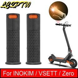 Handle Light Bar End Indicator Turn Signal LED Light Universal Handle Bar Grip for Inokim OX OXO /Zero /VSETT 8 Electric Scooter