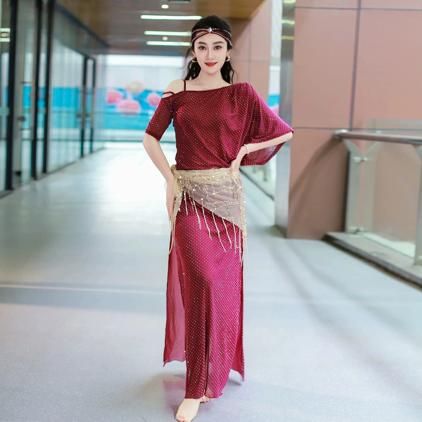 women-belly-dance-dress-off-shoulder-split-long-dress-oriental-folk-dance-training-performance-costume-stage-competition-outfit