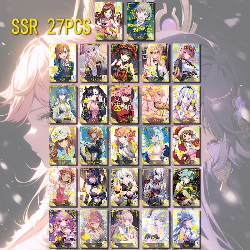 Anime Goddess Story 5M08 SSR XR ZR card Hatsune Miku Hoshino Ai Yae Miko Kitagawa Marin Game Collection Birthday present