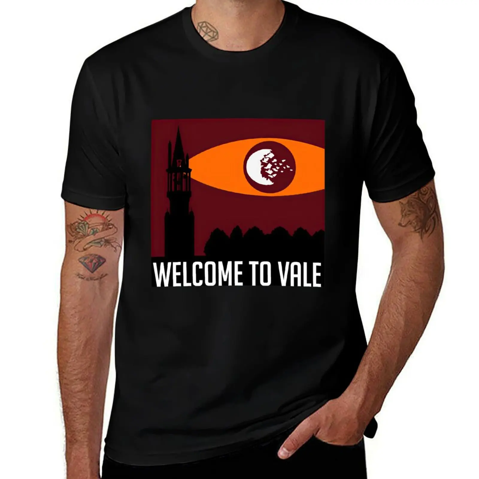 Welcome To Vale T-Shirt Summer Casual Loose T-Shirt