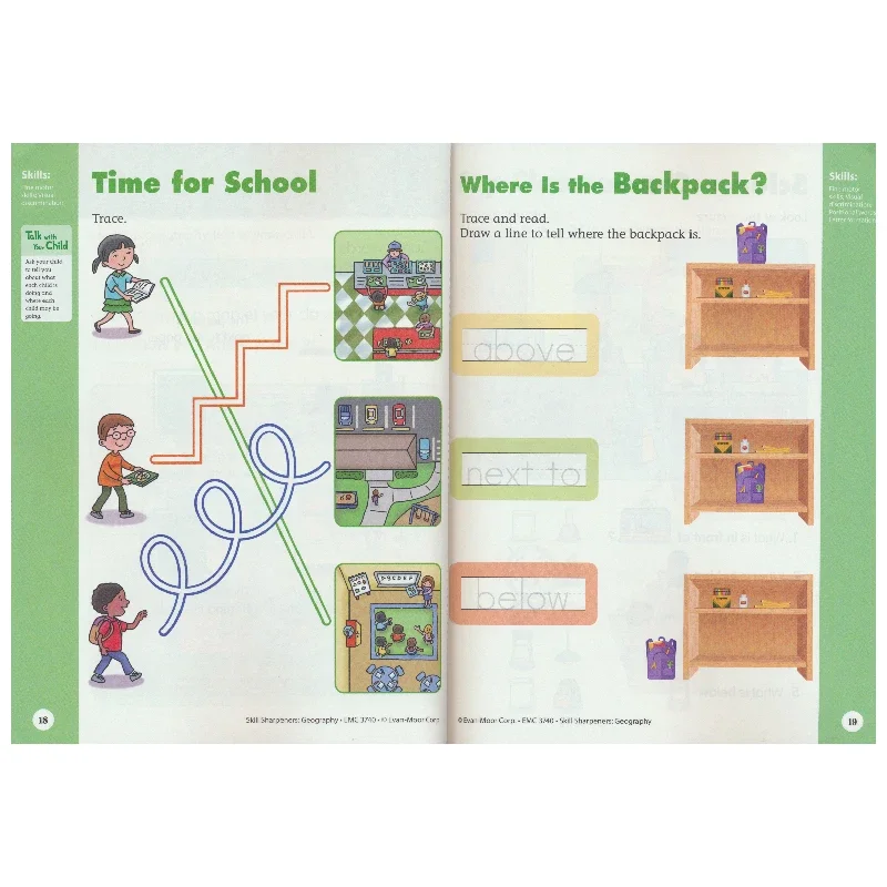 مبراة مهارات إيفان مور: الجغرافيا الصف ك، العمر 3 4 5 6، الكتاب الإنجليزي 9781629384672 #4