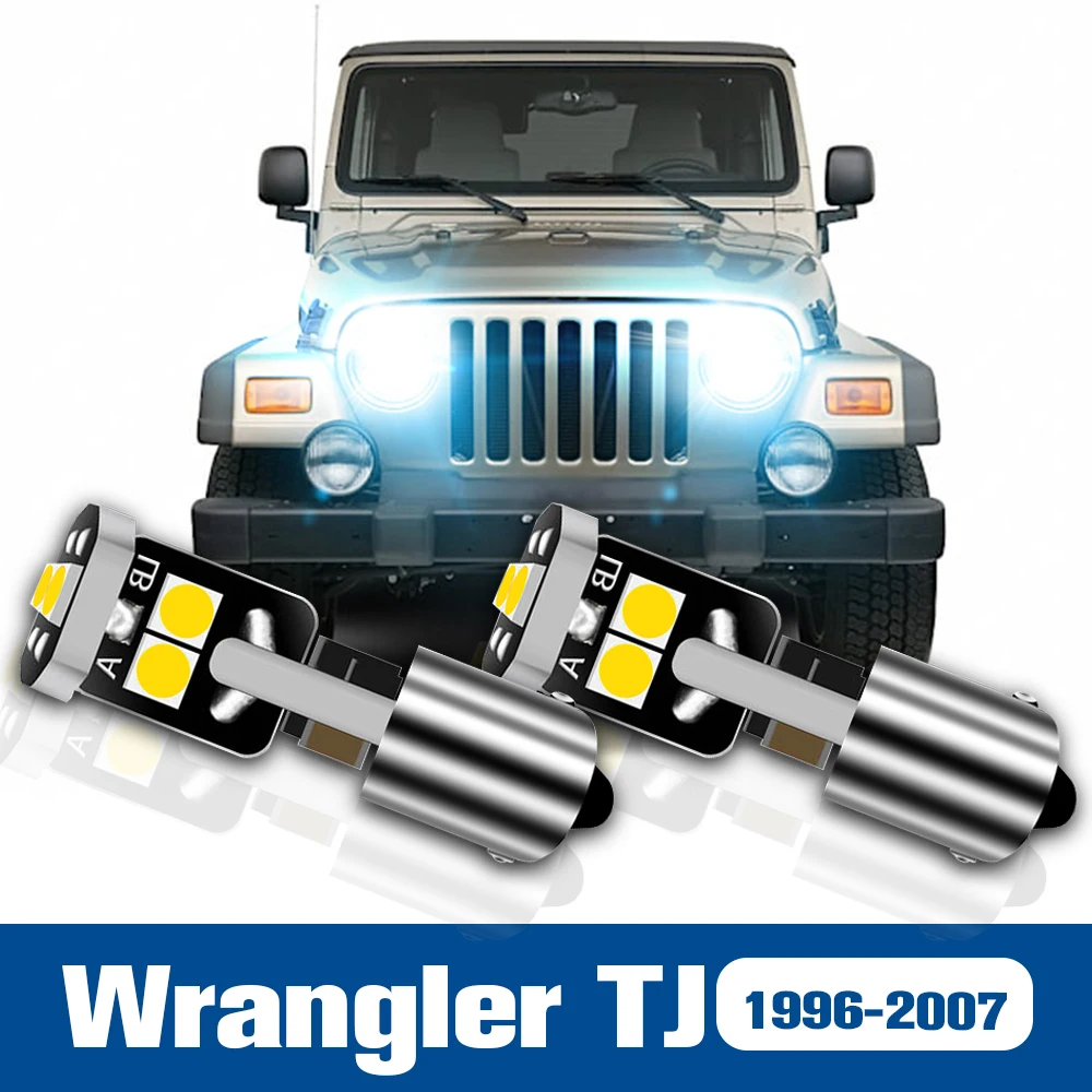 

2pcs LED Clearance Light Parking Lamp Accessories Canbus For Jeep Wrangler mk2 TJ 1996-2007 2000 2001 2002 2003 2004 2005 2006
