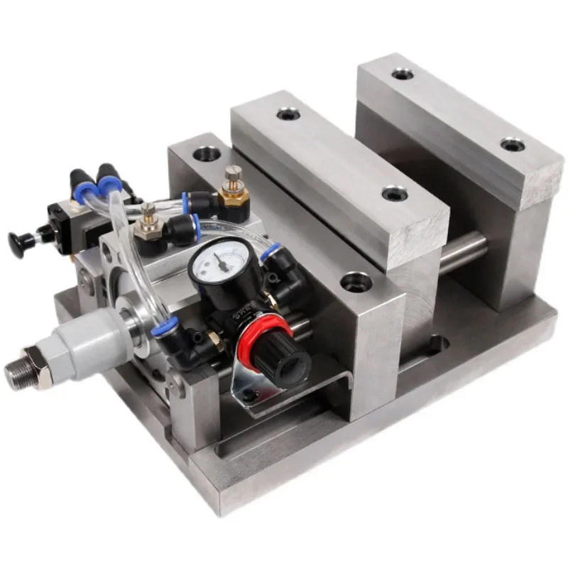 1pc Large-stroke High-precision Pneumatic Vise Quick Fixture Milling Machine Corner-fixed Vise Quick-action Flat-mouth Pliers