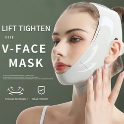V Face Breathable Band Cheek Lift Up Belt Reduce Double Chin V-Line Shaping Bandage Anti Wrinkle Simmer Face Shaper Skin Care
