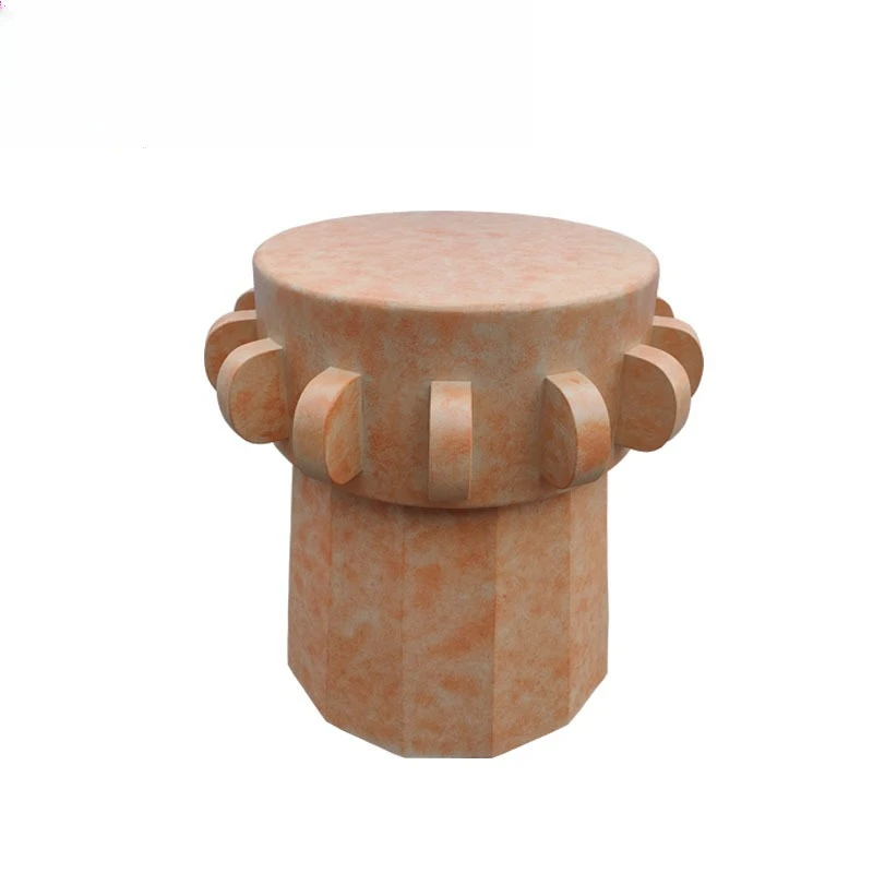 Hand-painted cement edge few industrial style creative corner few sleeping hall home ins style side table support light luxury