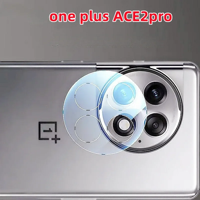 For Oneplus Ace 2 Pro 3D Camera Lens Protector Tempered Glass Back Cover for OnePlus ACE2 Pro Lens 1+ACE2 Pro Protective Film