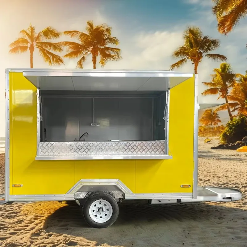 10 feet of the most popular mobile food trailers, hot dog trucks, and ice cream trucks can be used for outdoor street use