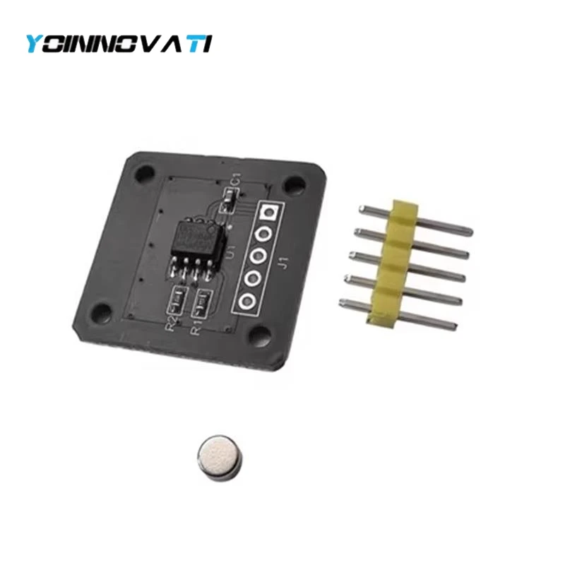1-10Pcs MT6701 magnetic encoder magnetic induction angle measurement sensor module 14bit high precision instead of AS5600 1