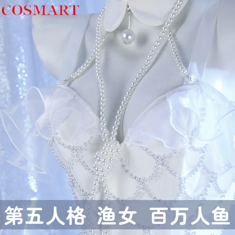 COSMART Identity V Grace Fisherwoman Cosplay Costume Cos Game Anime Party Uniform Hallowen Play Role Clothes Clothing