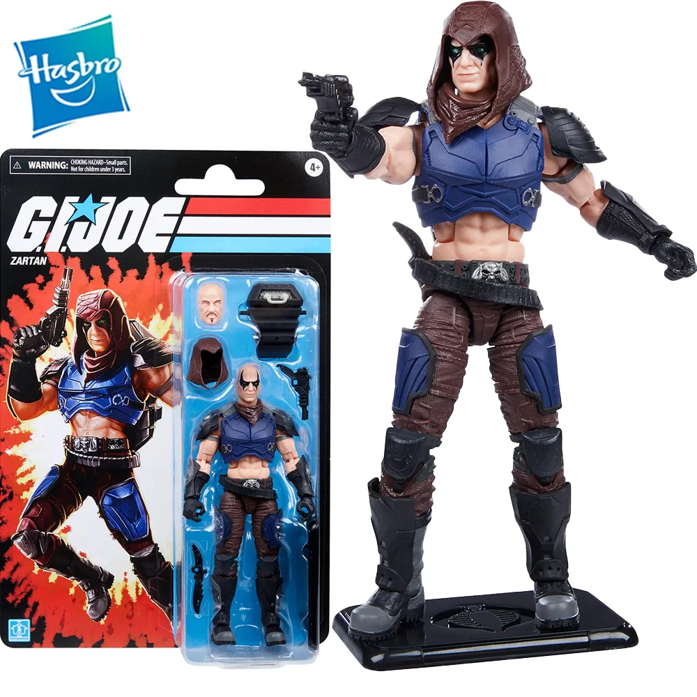 [In stock] Original Hasbro G.I. Joe Classified Series Zartan Action Figure Collectible Model Kid Toy Birthday Gift 6-Inch