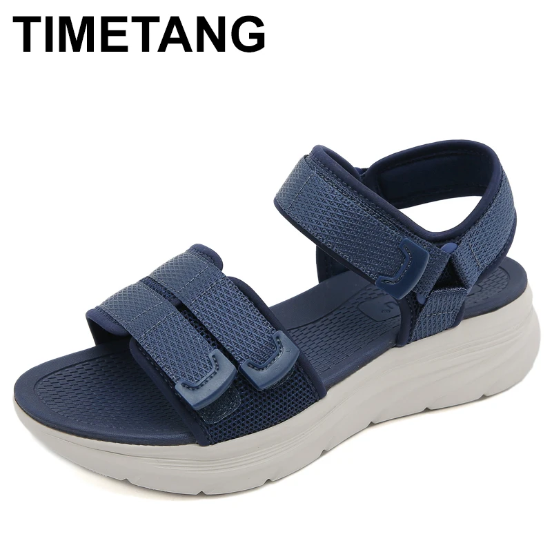 

Lightweight Casual Sports Comfortable Magic Sti Stitching Large Size Women's Sandals