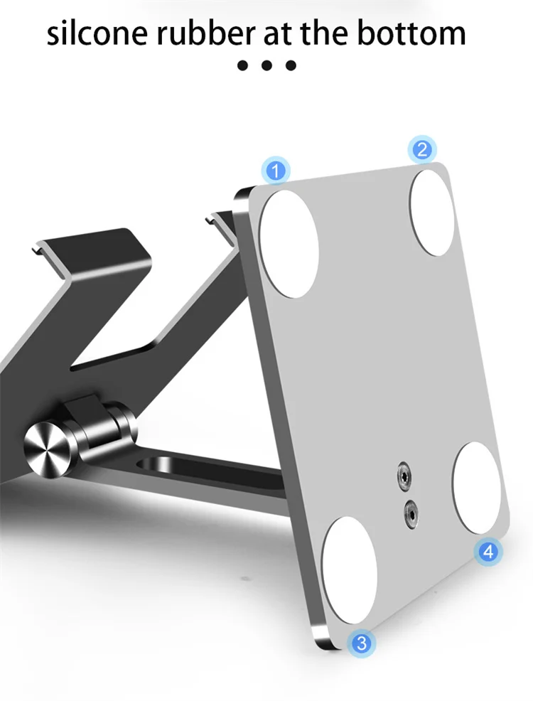 Folding Aluminum Alloy Tablet Stand High Stability
