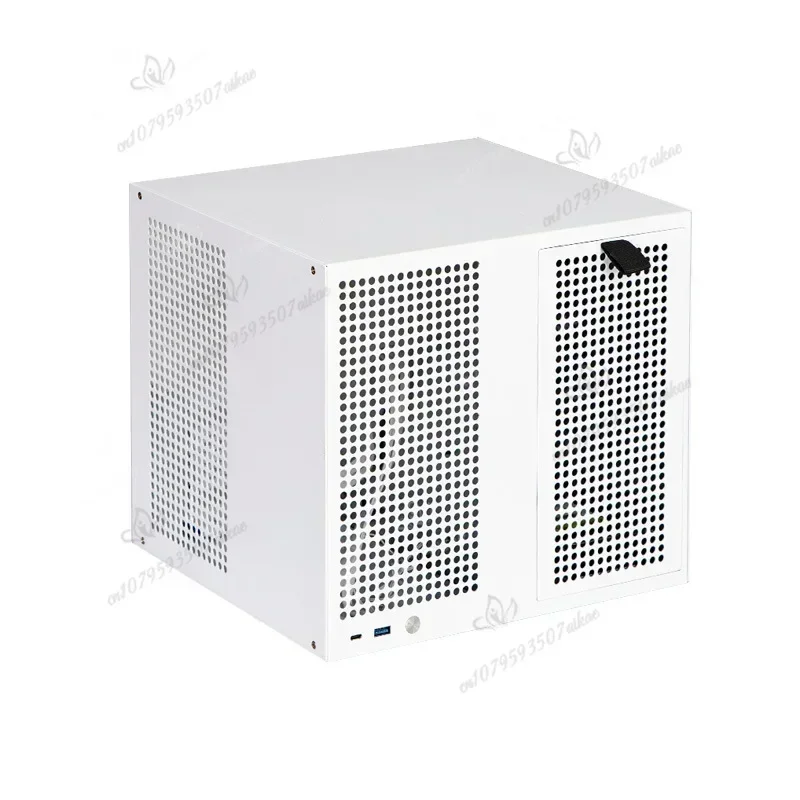 Sagittarius 8-bay NAS chassis with backboard, ATX power supply, MATX full height PCIe, Qunhui AIO storage, UNRAID